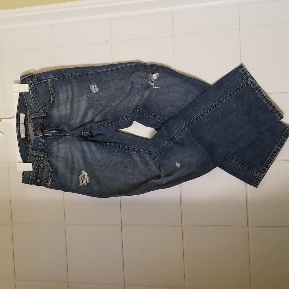 Old Navy straight leg jeans, size 2